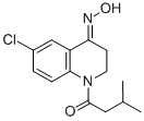 6-Chloro-1-(3-methyl-1-oxobutyl)-2,3-dihydro-4(1H)-quinolinone 4-oxime 结构式