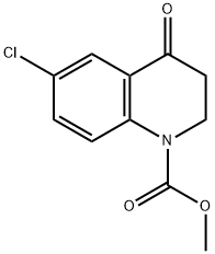 TERT-BUTYL 7-CHLORO-4-OXO-3,4-DIHYDROQUINOLINE-1(2H)-CARBOXYLATE 结构式