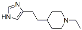 Piperidine, 1-ethyl-4-[2-(1H-imidazol-4-yl)ethyl]- (9CI) 结构式