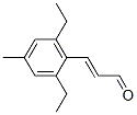 2-Propenal,3-(2,6-diethyl-4-methylphenyl)-,(2E)-(9CI) 结构式