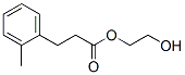 Benzenepropanoic acid, 2-methyl-, 2-hydroxyethyl ester (9CI) 结构式