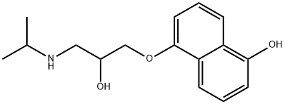 5-羟基普萘洛尔 结构式