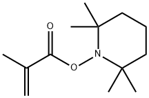 Piperidine, 2,2,6,6-tetramethyl-1-[(2-methyl-1-oxo-2-propenyl)oxy]- (9CI) 结构式