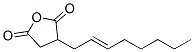3-[(E)-2-Octenyl]-3,4-dihydro-2,5-furandione 结构式