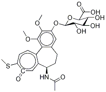 3-Demethyl Thiocolchicine 3-O-β-D-Glucuronide 结构式