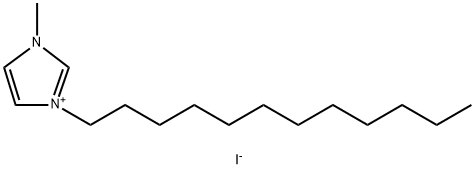 1-月桂基-3-甲基咪唑碘化物 结构式