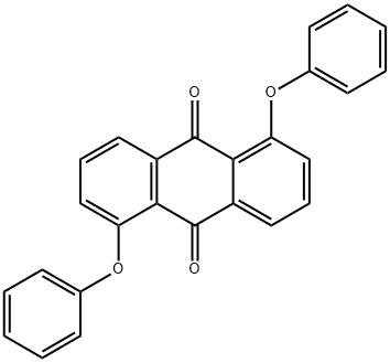 1,5-二苯氧基蒽-9,10-二酮 结构式