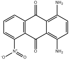 1,4-二氨基-5-硝基蒽醌 结构式