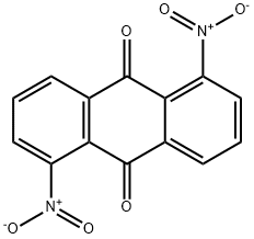 1,5-二硝基蒽醌 结构式