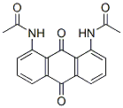 N,N'-(9,10-dihydro-9,10-dioxo-1,8-anthracenediyl)bisacetamide 结构式