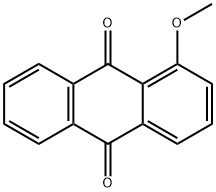 1-甲氧基蒽醌 结构式