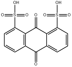 蒽醌-1,8-二磺酸 结构式