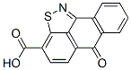 6-Oxo-6H-anthra[9,1-cd]isothiazole-3-carboxylic acid 结构式