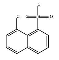 8-氯萘-1-磺酰氯 结构式