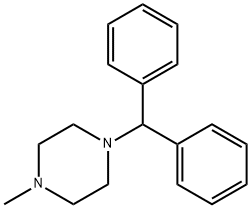 苯甲嗪 结构式