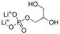 PHOSPHORIC ACID MONO-((S)-2,3-DIHYDROXY-PROPYL ESTER), DILITHIUM-COMPOUND 结构式