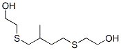 2,2'-[(2-methylbutane-1,4-diyl)bis(thio)]bisethanol 结构式