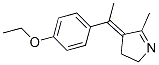 2H-Pyrrole,4-[1-(4-ethoxyphenyl)ethylidene]-3,4-dihydro-5-methyl-,(4E)-(9CI) 结构式