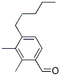 Benzaldehyde, 2,3-dimethyl-4-pentyl- (9CI) 结构式