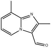 2,8-DIMETHYL-IMIDAZO[1,2-A]PYRIDINE-3-CARBALDEHYDE 结构式