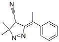 3H-Pyrazole-4-carbonitrile,4,5-dihydro-3,3-dimethyl-5-(1-phenylethylidene)-,(5Z)-(9CI) 结构式