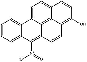 3-HYDROXY-6-NITROBENZO(A)PYRENE 结构式