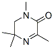 2(1H)-Pyrazinone,5,6-dihydro-1,3,5,5-tetramethyl-(9CI) 结构式