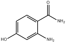 2-氨基-4-羟基苯酰胺 结构式