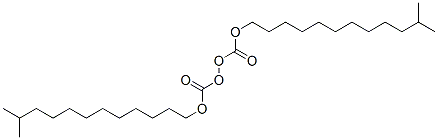 diisotridecyl peroxydicarbonate  结构式