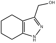4,5,6,7-四氢-1H-吲唑-3-甲醇 结构式