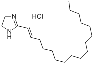 Heptadecenyl imidazolinium chloride 结构式