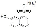 ammonium 7-hydroxynaphthalenesulphonate  结构式