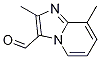 2,8-Dimethyl-imidazo[1,2-a]pyridine-3-carbaldehyde 结构式