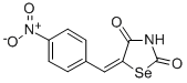 5-((4-Nitrophenyl)methylene)selenazolidine-2,4-dione 结构式