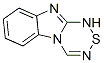 1H-[1,2,4,6]Thiatriazino[4,3-a]benzimidazole(9CI) 结构式