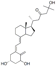 1,25-dihydroxy-23-oxo-vitamin D3 结构式