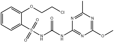 醚苯磺隆 结构式