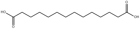 十四烷二酸 结构式