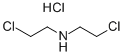 二(2-氯乙基)胺盐酸盐 结构式