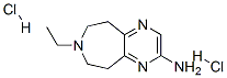 4-ethyl-4,8,11-triazabicyclo[5.4.0]undeca-7,9,11-trien-10-amine dihydr ochloride 结构式