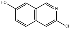 3-chloroisoquinolin-7-ol 结构式