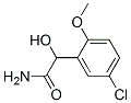 Benzeneacetamide,  5-chloro--alpha--hydroxy-2-methoxy- 结构式