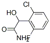 Benzeneacetamide,  2-chloro-6-fluoro--alpha--hydroxy- 结构式