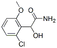 Benzeneacetamide,  2-chloro--alpha--hydroxy-6-methoxy- 结构式