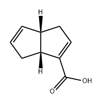 1-Pentalenecarboxylicacid,3,3a,6,6a-tetrahydro-,cis-(9CI) 结构式