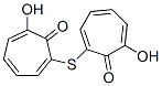 2,2'-Thiobis(7-hydroxy-2,4,6-cycloheptatrien-1-one) 结构式