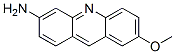 3-amino-7-methoxyacridine 结构式