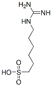 6-guanidinohexanesulfonic acid 结构式