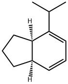 1H-Indene,2,3,3a,7a-tetrahydro-4-(1-methylethyl)-,cis-(9CI) 结构式