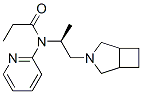 N-[(2S)-1-(3-azabicyclo[3.2.0]hept-3-yl)propan-2-yl]-N-pyridin-2-yl-pr opanamide 结构式